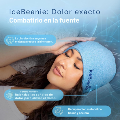 Gorro Terapéutico Frío para Migraña y Relajación